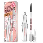 2 Brow Big Shots Travel Set - Precisely My Brow Pencil Shade 04 & 24hr Brow Setter - 4 Warm Deep Brown
