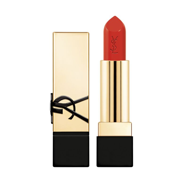 6094513detailImage01.jpg Rouge Pur Couture Pure Color-In-Care Satin Lipstick - O13 Le Orange - Image 1